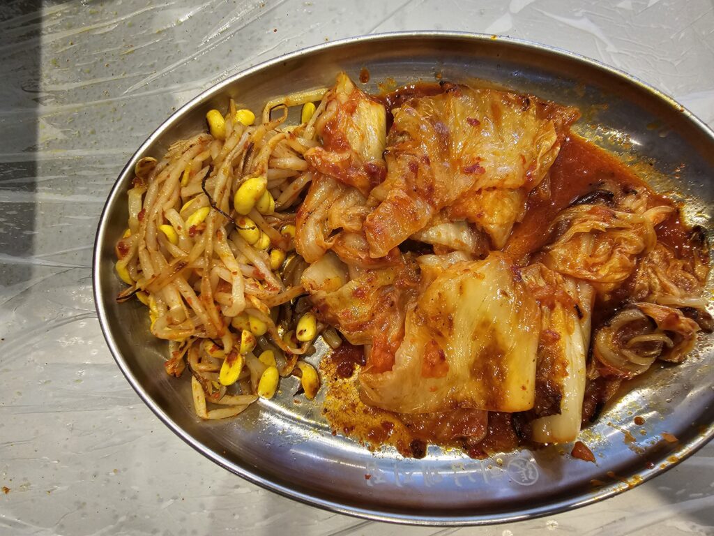 하남돼지-검단신도시-삼겹살-전문-맛집 볶은 김치